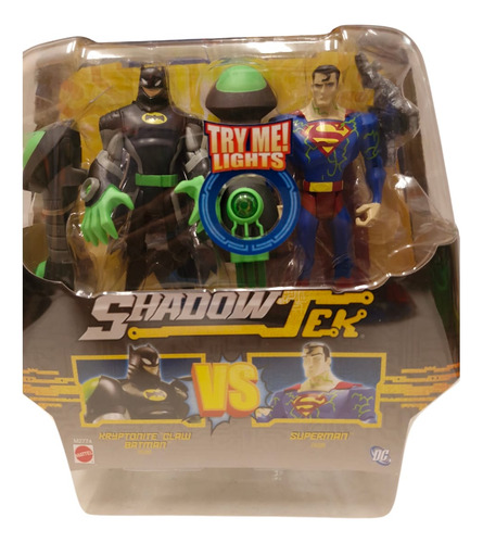 Batman Vs Superman Shadow Tek Mattel 2007 The Batman