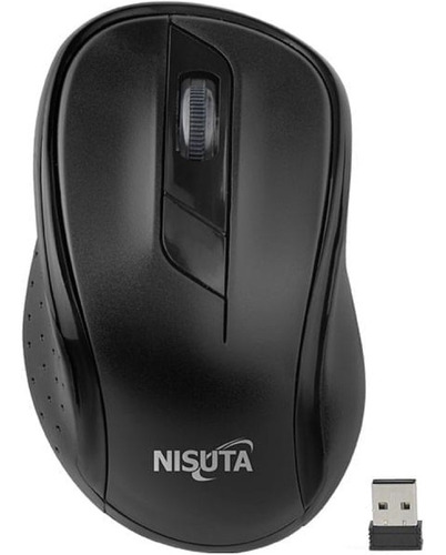 Mouse Mini Inalambrico Nisuta 1600 Dpi Optico 4 Botones