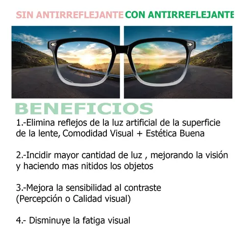 Lentes para computadora antireflejante uso diario antifatiga sale