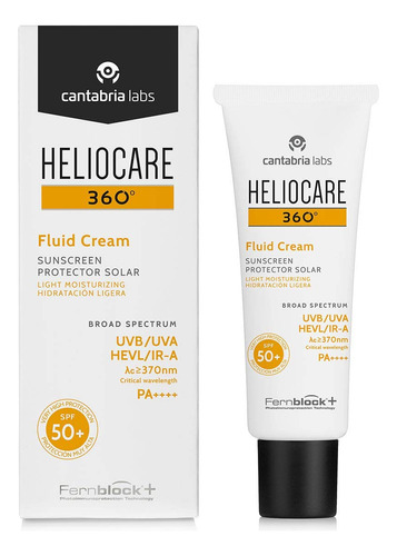 Heliocare 360 Crema Fluida Spf50+ Cuidado De La Salud De La 