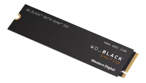 Imagen 3 de 3 de Disco Solido Interno Ssd 1 Tb Nvme Western Digital Black Sn770 Wds100t3x0e