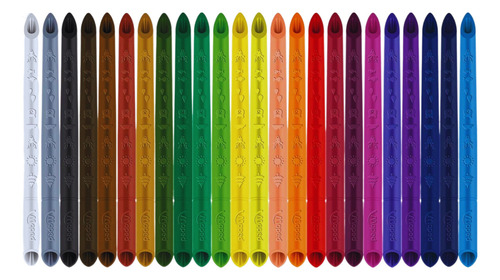 24 lápices de colores Color'peps Infinity, color mapeado de la marca coloreada