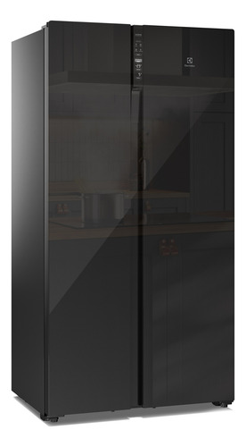 Refrigerador 525l No Frost Side By Side Inverter Es5gb Black