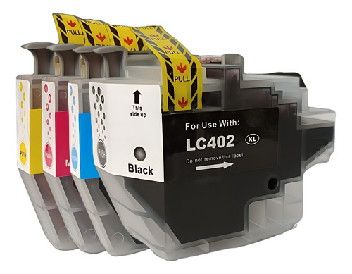 Kit 4 Cartuchos Genéricos Lc402 Lc422 J5340dw J6740 J6940