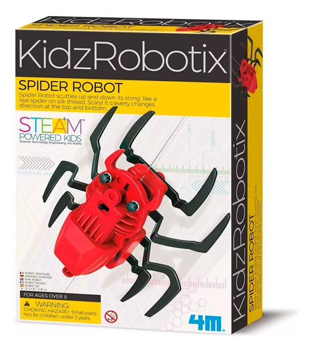 Juguete Ciencia Ingenieria Araña Robot 4m Toys