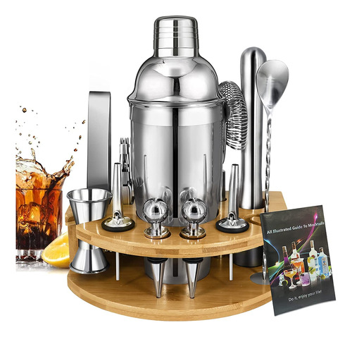 Kamysen Cocteleras 12 Piezas Cocktail Bar Set Kit Juego De C