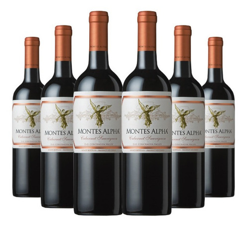 6 Vinos Montes Alpha Carbernet Sauvignon