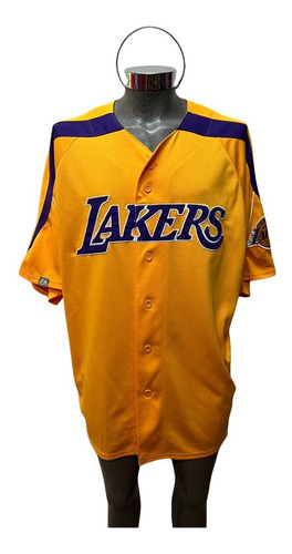 Jersey Majestic Beisbol Basquet Lakers Angeles Kobe Bryant