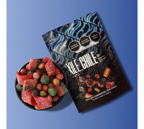Dulces Gomitas Xile Chile Mixto 850g