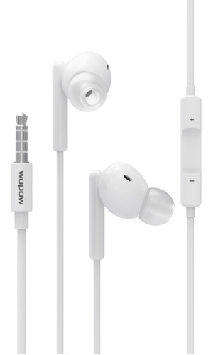 Wopow We06 Auriculares Manos Libres 3.5mm Blanco