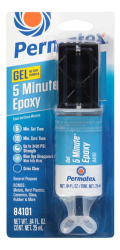 Adhesivo Epoxico 22ml 5min Permatex (84101)