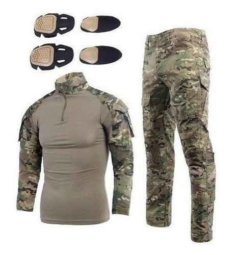 El Uniforme Táctico Militar Incluye Un Juego De 4 Rodilleras