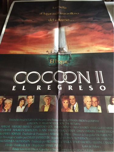 Poster Cocoon Ii El Regreso Wilford Brimley 1988