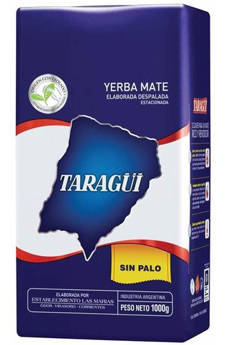 Pack X 3 Unid. Yerba  Despalad 4f 1 Kg Taragui Yerbas