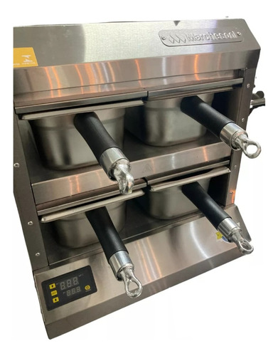 Conservador De Proteinas Alimentos 4 Cubas Aço Inox 220v