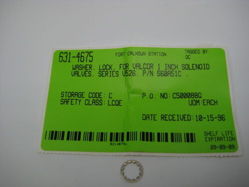 Valcor S60a51c Ser.v526 Lock Washer Pkg Of 6 Nsnp Ttc