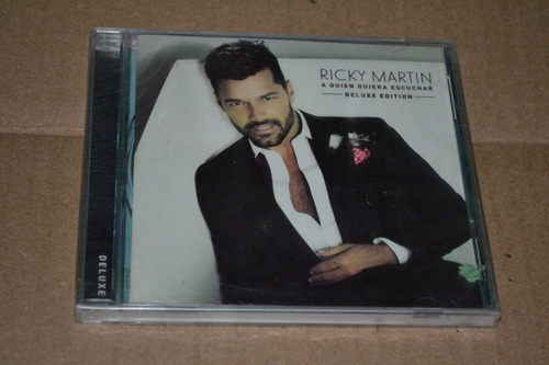 Ricky Martin A Quien Quiera Escuchar Deluxe Cd Pop