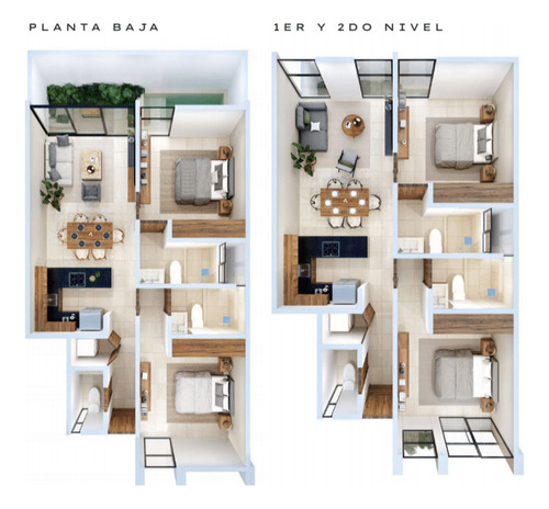 Departamento En Venta En Mérida, Baura, Santa Gertrudis Copó (mod.b)