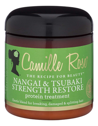 Camille Rose Nangai & Tsubaki Strength Restore Protein Hair 