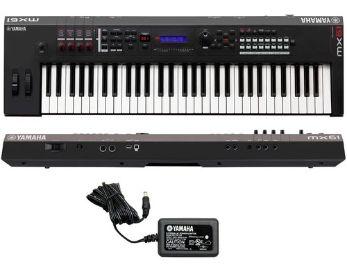 Imagem 3 de 3 de Teclado Sintetizador Yamaha Mx61 Bk