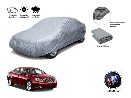 Cubierta Funda  Auto Afelpada Buick Verano 2.0l T 2017 Msi