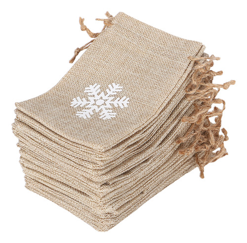 Craft De Bricolaje Bolsas De Regalo Con Cordón De Navidad