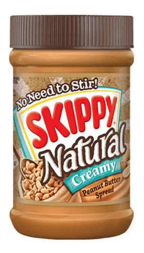 Pasta De Amendoim Skippy Natural Cremosa 425g