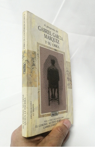 Libro, Gabriel García Márquez, El Coronel No Tiene Quien Le 
