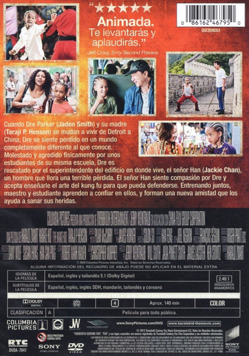 Karate Kid Jackie Chan Pelicula Dvd