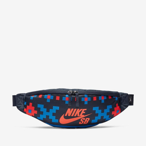 Riñonera Nike Sb Heritage Azul Naranja