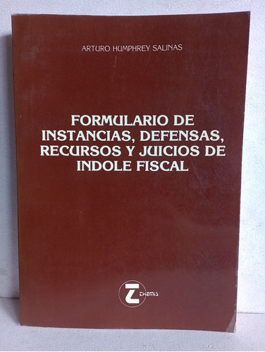 Formulario De Instancias, Defensas, Recursos Y Juicios