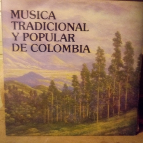 Musica Tradicional Y Popular De Colombia Tapa 8 Vinilo 8 Pts