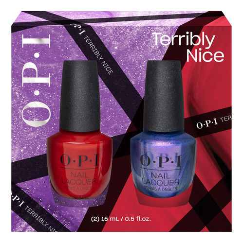 Pack Duo Nail Lacquer Color Rojo