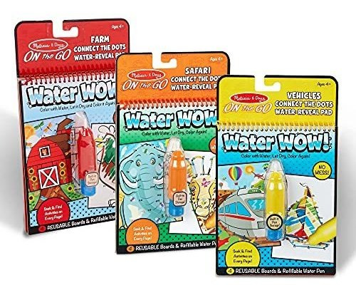 Melissa & Doug Water Wow Connect The Dots Bundle