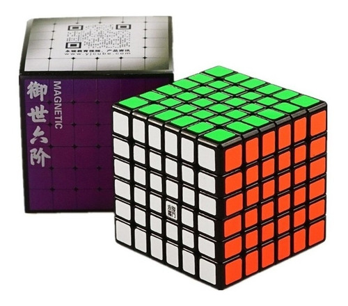 6x6x6 Yushi Magnético Cubo Profesional