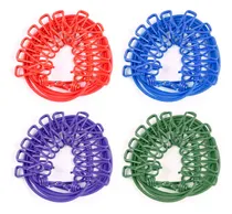 Comprar Cuerda Elástica Tendedero Para Ropa 12 Palillos Garageimpo Color Rojo