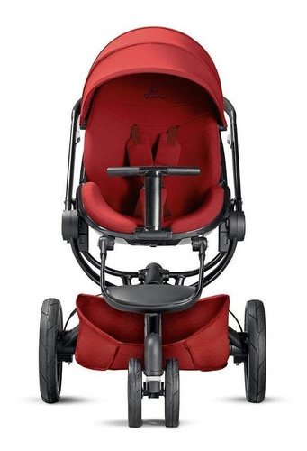 Imagen 2 de 3 de Cochecito de 3 ruedas Quinny Moodd red rumour con chasis color negro