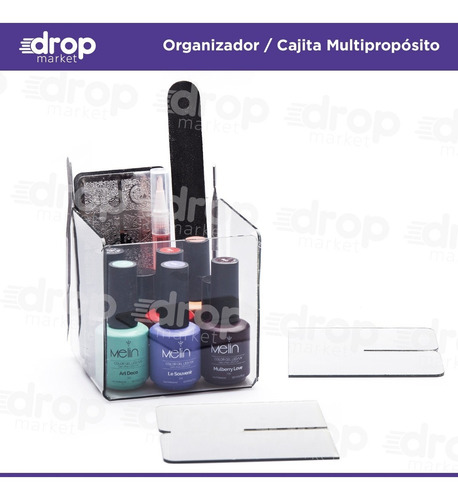 Organizador Escritorio Lapicero Porta Lápices 4 Divisiones