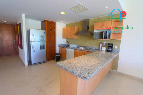 Cad Mayan Lakes View 204. Terraza Con Vista A La Alberca. En Condominio Con Club De Playa
