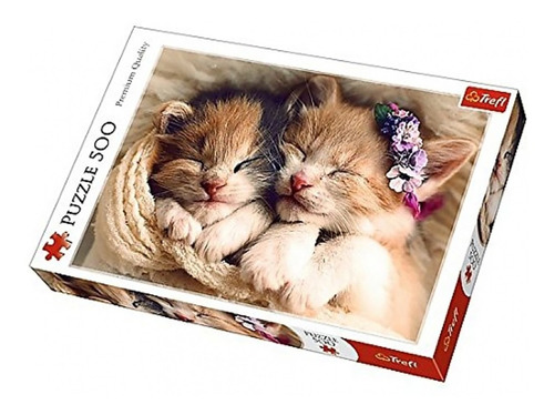 Rompecabezas Trefl Kittens Gatitos 500 Piezas Nuevo
