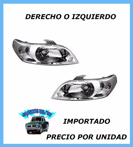 Optica Chevrolet Aveo G3 2011 2012 2013 2014 2015  Importado