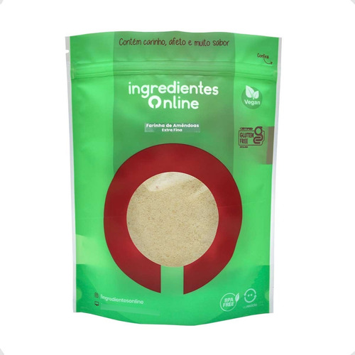 Farinha De Amêndoa Extra Fina - 1kg - Ingredientes Online