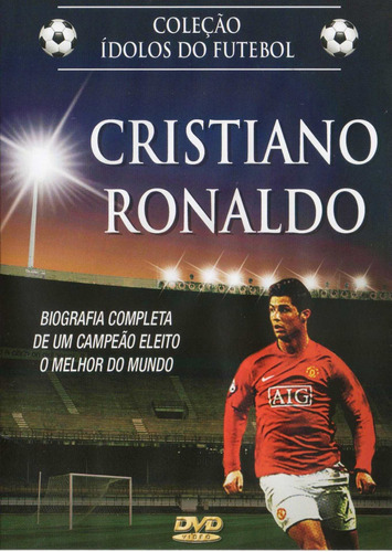 Dvd Coleção Ídolos Do Futebol - Cristiano Ronaldo