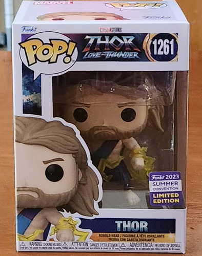 Funko Pop Thor 1261 Exclusivo Convention Thor Love & Thunder