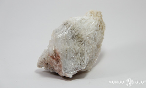 Mineral Piedra Natrolita Blanca Nro. 3 Pieza De Colección