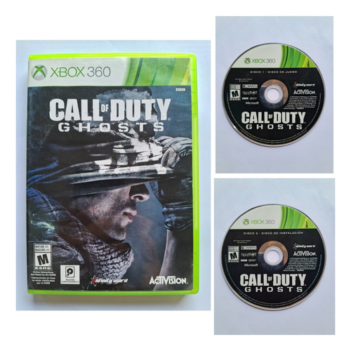 Call Of Duty Ghosts Xbox 360 - Requiere Disco Duro  (Reacondicionado)