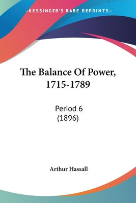 Libro The Balance Of Power, 1715-1789: Period 6 (1896) - ...