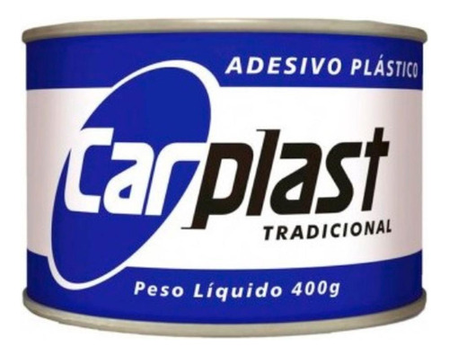 Massa Plastica Maxi Carplastic Cinza 400g - Kit C/12 Peca