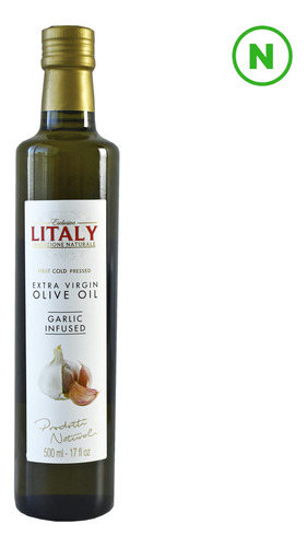 Litaly - Aceite De Oliva Con Ajo 500ml