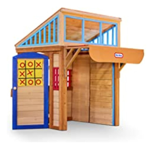 Little Tikes Real Wood Adventures Casa De Juegos 5 En 1, Cas